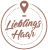 Logo -lieblingshaar - weiss - braun
