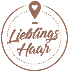 Logo -lieblingshaar - weiss - braun